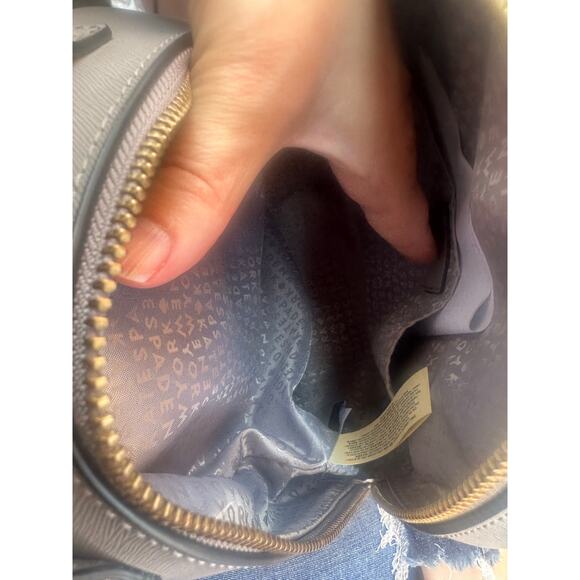 Kate Spade Star Bright Owl Tomi Backpack in Cityscape Grey Women's EUC - Picture 12 of 16